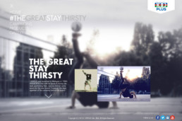 Microsite - The Great Stay Thirsty