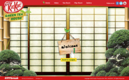 KitKat Green Tea House - Landing