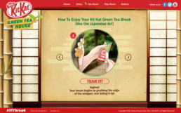 KitKat Green Tea House - Tear It!
