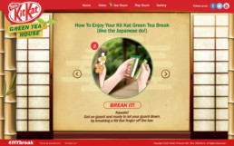 KitKat Green Tea House - Break It!