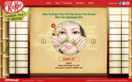 KitKat Green Tea House - Snap it!