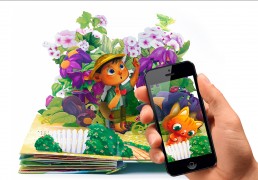 Scan and see how the character comes into live.