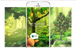 Interactive 360 section - help Sang Kancil to look for the right fruits