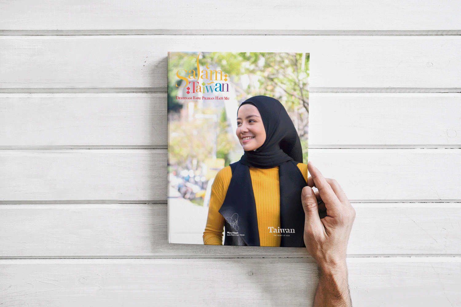 Brochure to promote Taiwan in 5 categories